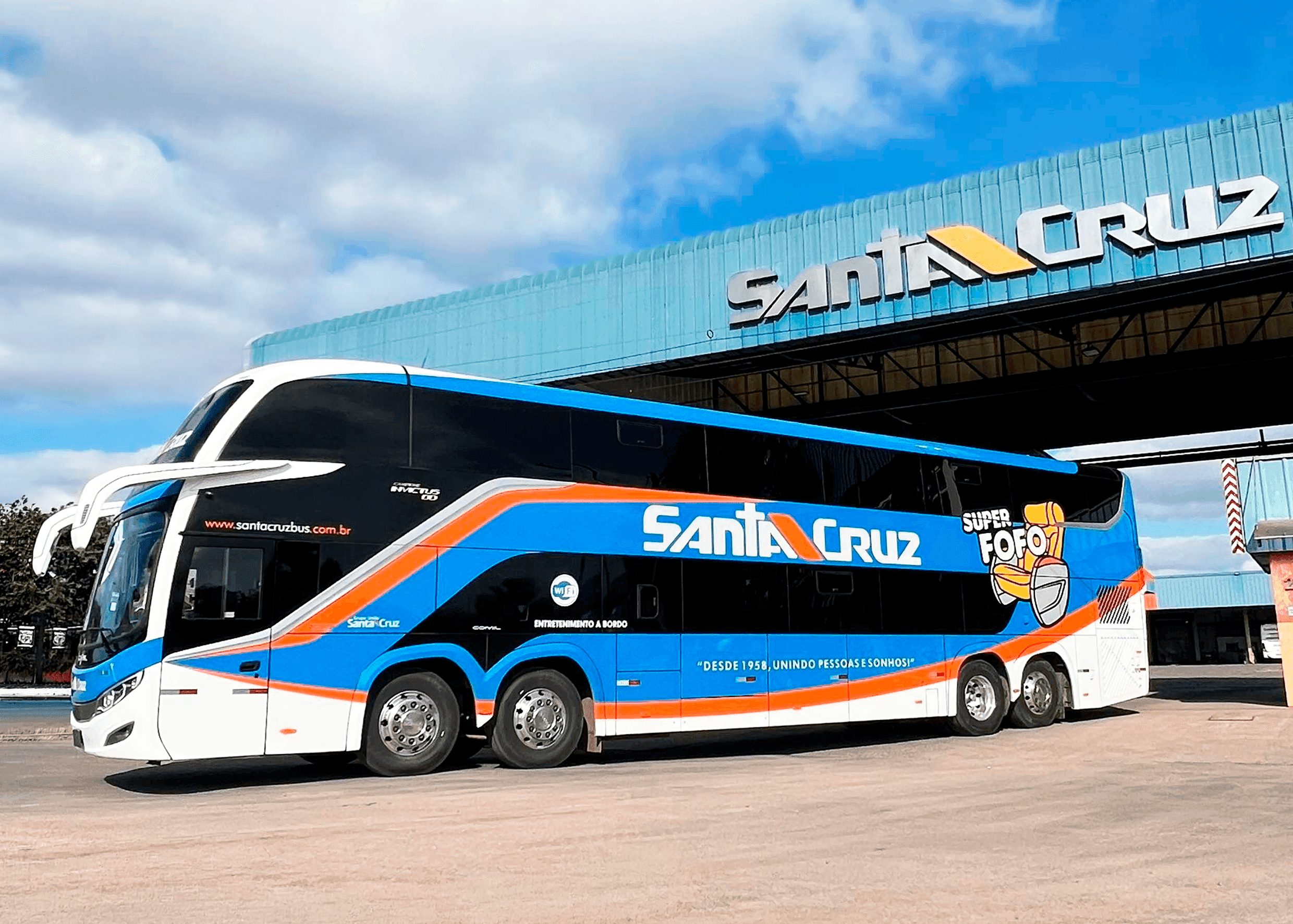 Super Fofo – 46 lugares (Double Decker)